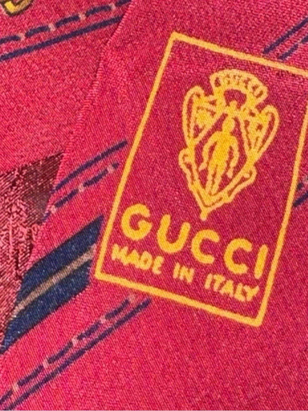 Gucci vintage silk
